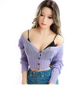 Cheap real silicone doll big boob sex dolls with full skeleton by automatic woman